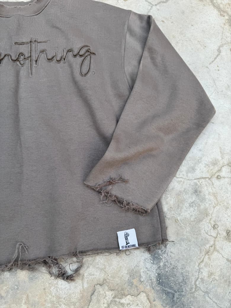 UON ‘STONE AGE‘ CREW NECK