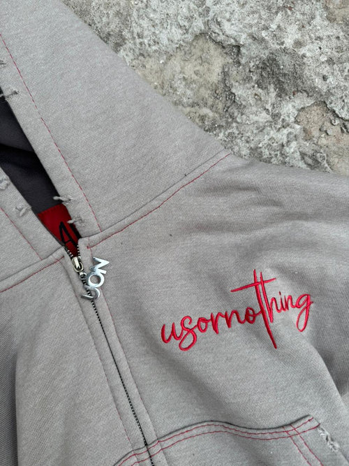 RUBY GREY ZIP