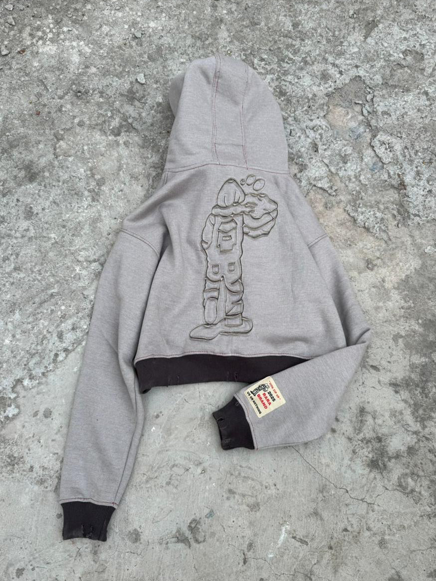 RUBY GREY ZIP