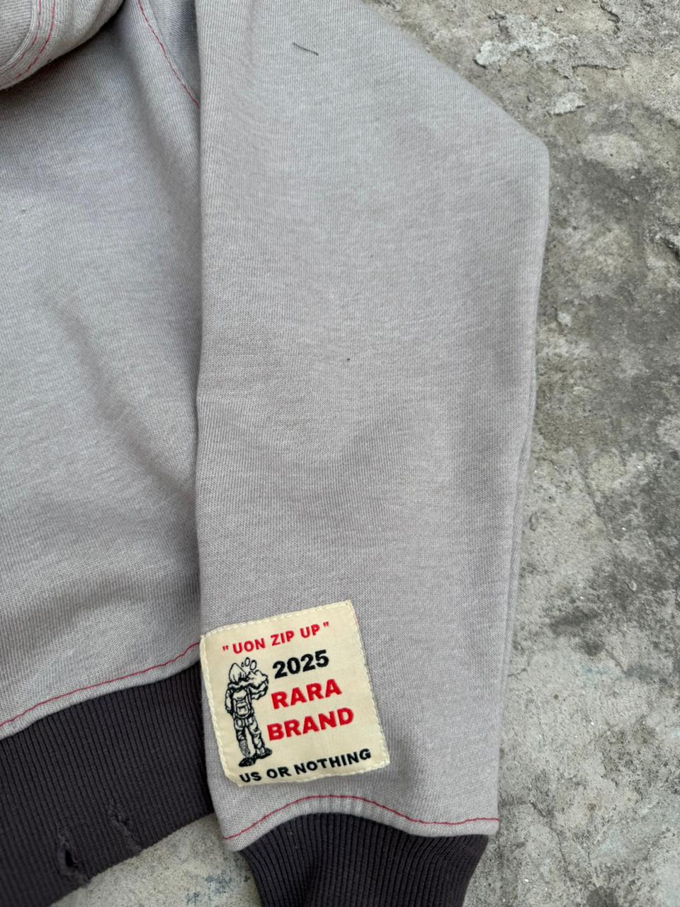 RUBY GREY ZIP